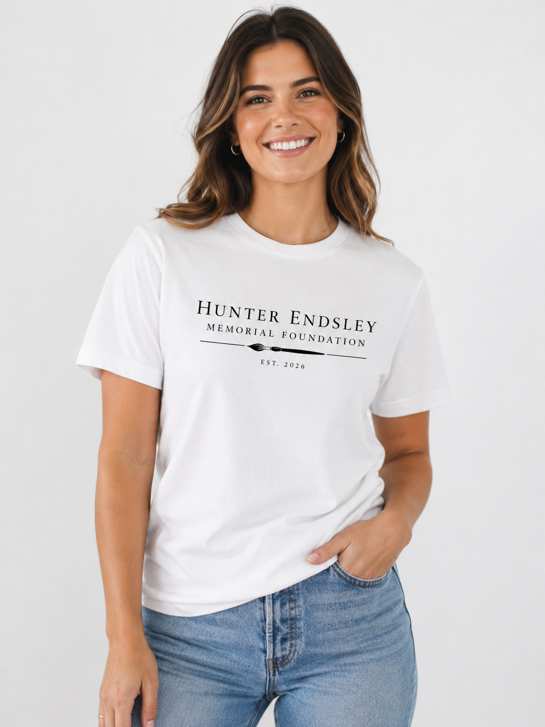 Hunter Endsley Memorial Foundation Logo T-Shirt
